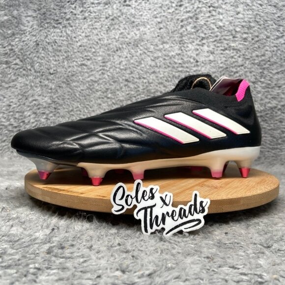 Adidas Copa Pure+ SG Soccer Size 9 Men Black Pink HQ8881